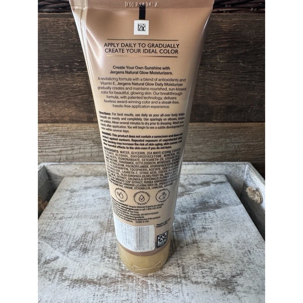 Jergens Natural Glow Daily Moisturizer Fair to‎ Medium 7.5 fl oz